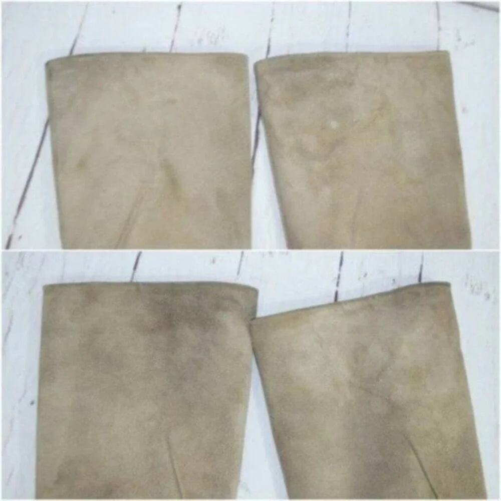 Fragiacomo Leather Suede Boots Foldover Cuff Italy Size US 5 EU 35 - Picture 11 of 11